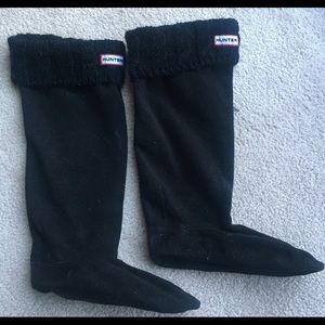 Hunter Original Tall Cable knit Welly Boot Socks